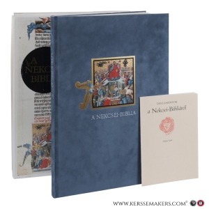 A Nekcsei-Biblia legszebb lapjai [Facsimile edition of the illuminated Nekcsei Bible] — Dercsényi, Dezső / Wehli, Tünde / Levárdy, Ferenc.