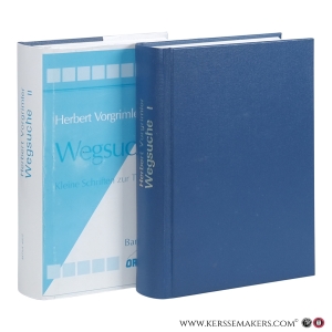 Wegsuche. Kleine Schriften zur Theologie. Band I–II. [2 volumes]. — Vorgrimler, Herbert.