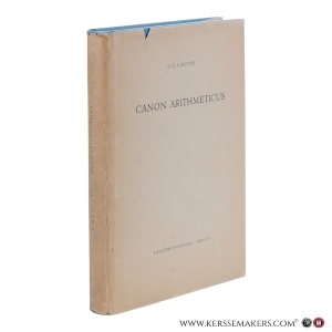 Canon Arithmeticus. Nach Berechnungen von Wilhelm Patz. In verbesserter und erweiterter form neu herausgegeben von Heinrich Brandt. — Jacobi, C. G. J.