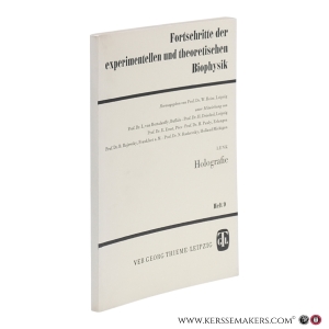 Holographie. Theorie, Technik und Anwendungen. 2., erweiterte Auflage. Mit 85 Abbildungen. — Lenk, Hans.