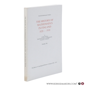 The History of Mathematics in Finland 1828–1918. — Elfving, Gustav.