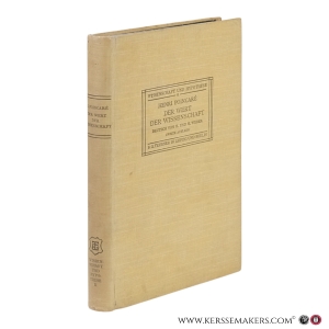 Der Wert der Wissenschaft. Deutsch von E. und H. Weber. Zweite Auflage. — Poincaré, Henri.