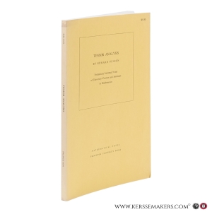 Tensor Analysis. Preliminary informal notes of university courses and seminars in mathematics. — Nelson, Edward.
