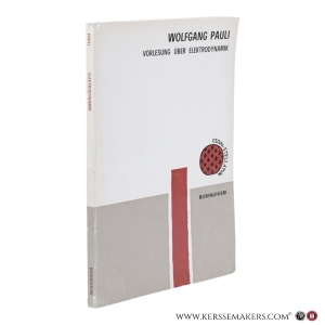 Vorlesung über Elektrodynamik. — Pauli, Wolfgang.