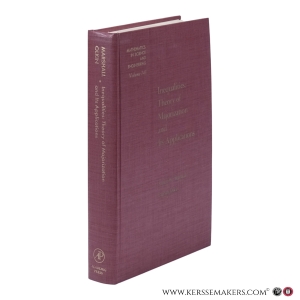 Inequalities: Theory of Majorization and Its Applications. — Marshall, Albert W. / Olkin, Ingram.