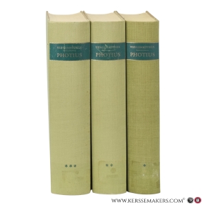 Photius, Patriarch von Konstantinopel. Sein Leben, seine Schriften und das griechische Schisma nach handschriftlichen und gedruckten Quellen. 3 Bände. — Hergenröther, Josef / Photius.
