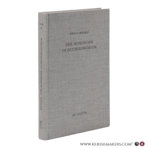 Der Mosesegen im Deuteronomium. Eine text-, kompositions- und formkritische Studie zu Deuteronomium 33. — Beyerle, Stefan.