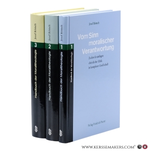 Handbuch der Moraltheologie. Bd. 1: Vom Sinn moralischer Verantwortung. Zu den Grundlagen christlicher Ethik in komplexer Gesellschaft. Bd. 2: Freiheit, die mehr ist als Willkür. Christliche Ethik in zwischenmenschlicher Beziehung, Lebensgestaltung, Krankheit und Tod. Bd. 3: Jenseits von Pragmatismus und Resignation. Perspektiven christlicher Verantwortung für Umwelt, Frieden und soziale Gerechtigkeit. — Römelt, Josef / Schramm, Michael.