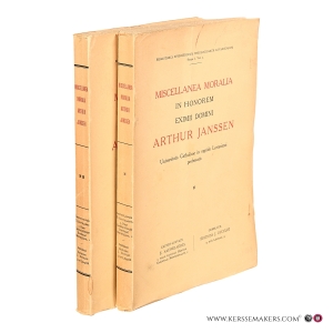 Miscellanea moralia in honorem eximii domini Arthur Janssen, Universitatis Catholicae in oppido Lovaniensi professoris. (2 volumes). — Janssens, L., Teetaert, A., Anciaux, P. (eds.)