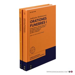 Ambrosius Mediolanensis. Orationes Funebres I & II. (CSEL 106 & 107). [2 volumes]. — Ambrosius Mediolanensis / Zimmerl-Panagl, Victoria (ed.).