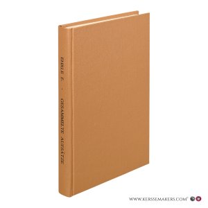 Gesammelte Aufsätze zur Englischen Scholastik. — Ehrle, Franz Kard. / Pelster, Franz (ed.).