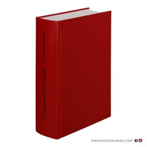 Oeuvres complètes sous la direction de Pierre Glaudes et Jean-Marie Seillan. Tome IV. 1888-1891. Édition critique par Gaël Prigent, avec la collaboration d'Alice De Georges. — Huysmans, Joris Karl.