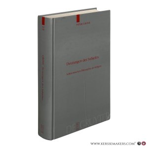 Deutungen des Subjekts. Schleiermachers Philosophie der Religion. — Grove, Peter.
