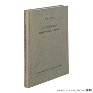 Geometrische Funktionentheorie. Mit 23 abbildungen. — Golusin, G. M.