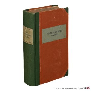 Altpreussische Prosa. — Hofstötter, Philipp (ed.).
