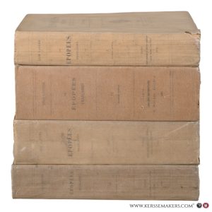 Les Épopées Françaises. Étude sur les origines et l'histoire de la littérature nationale. [4 volumes]. — Gautier, Léon.