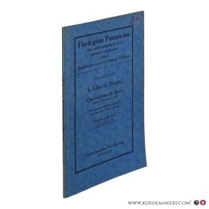 Quaestiones de bono (Summa de bono q. 1–10). — Albertus Magnus, S. / Kühle, Henricus (ed.).