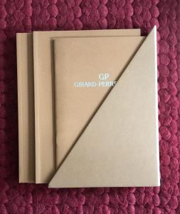 Girard-Perregaux catalogue 3 delen in slipcase — N.N.