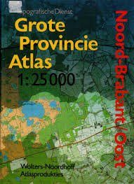 Grote provincie atlas 1 : 25.000 Noord-Brabant Oost — N.N.